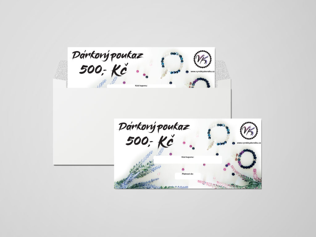 darkovy poukaz vyrobkyzkoralku