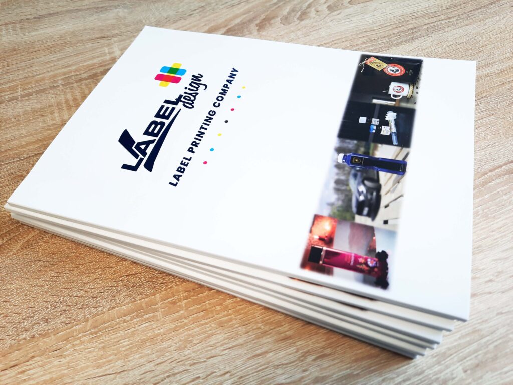 prezentační desky Label design