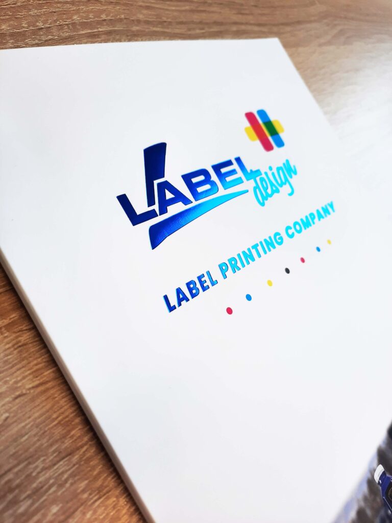 prezentační desky Label design